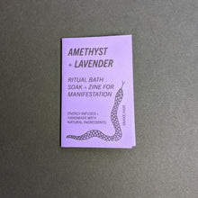 Load image into Gallery viewer, Bulk Ritual Bath Soak:  Amethyst + Lavender