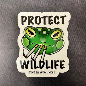 Sticker: Protect Wildlife