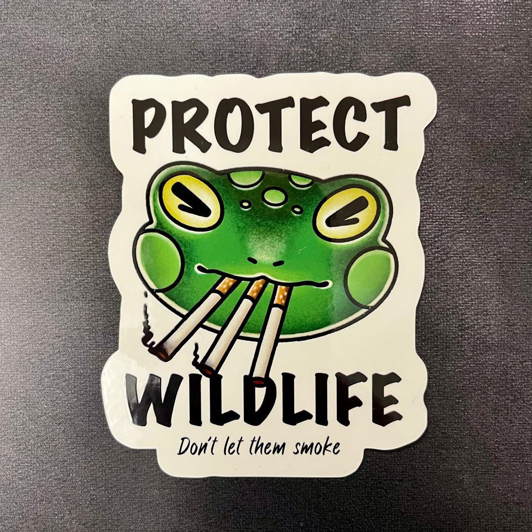 Sticker: Protect Wildlife
