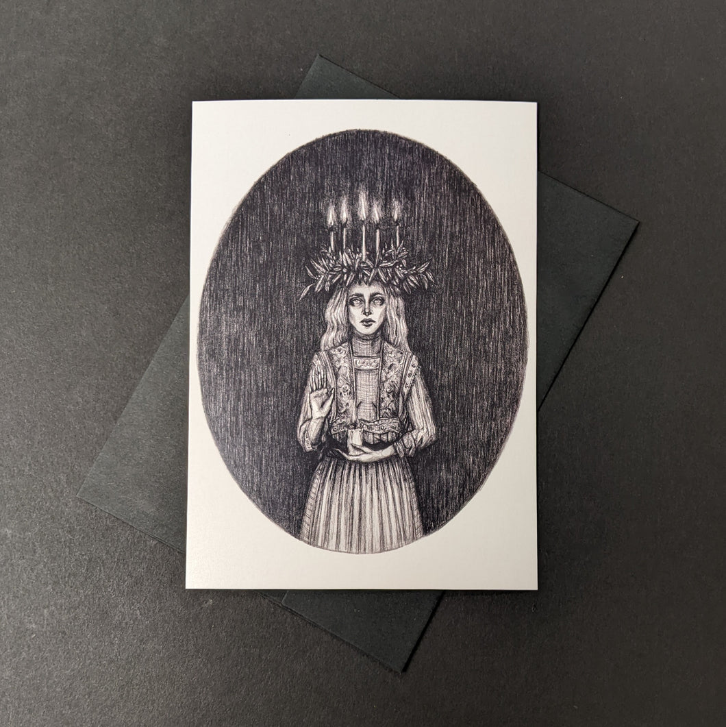 Santa Lucia Holiday Card