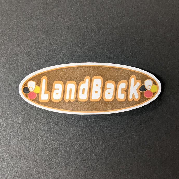 Sticker: Land Back