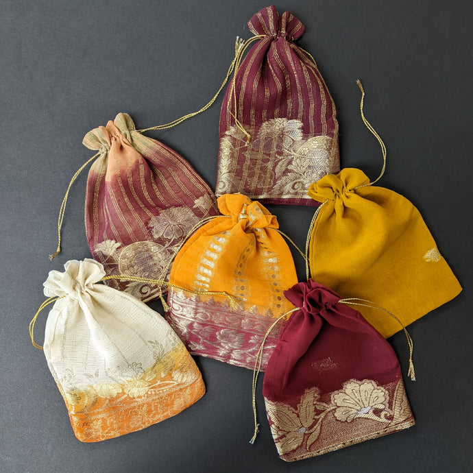 Recycled Sari Pouch