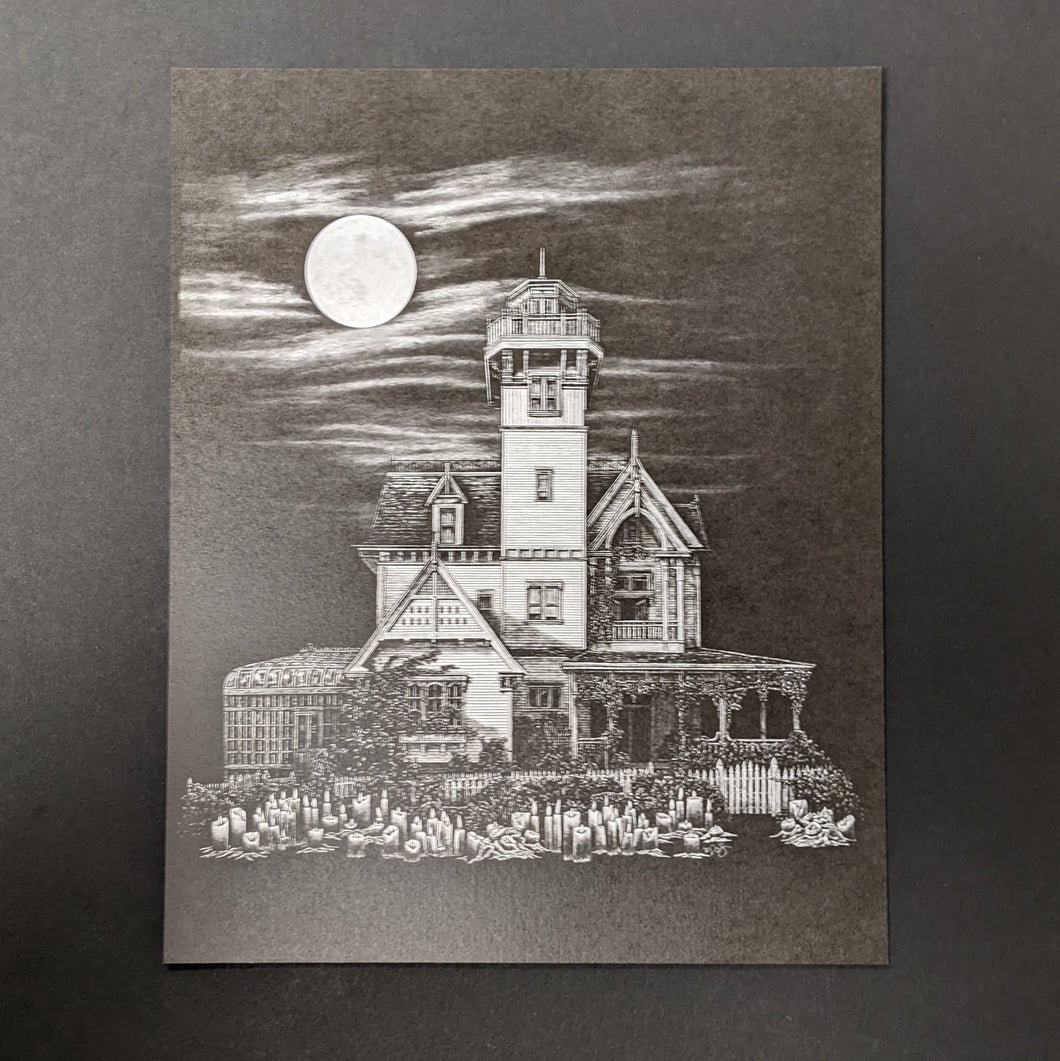 Practical Magic House Print