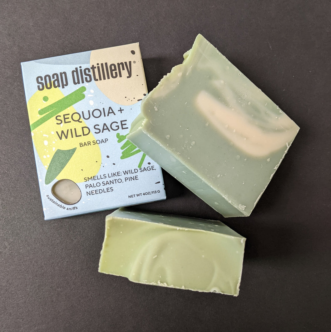 Bar Soap: Sequoia + Wild Sage
