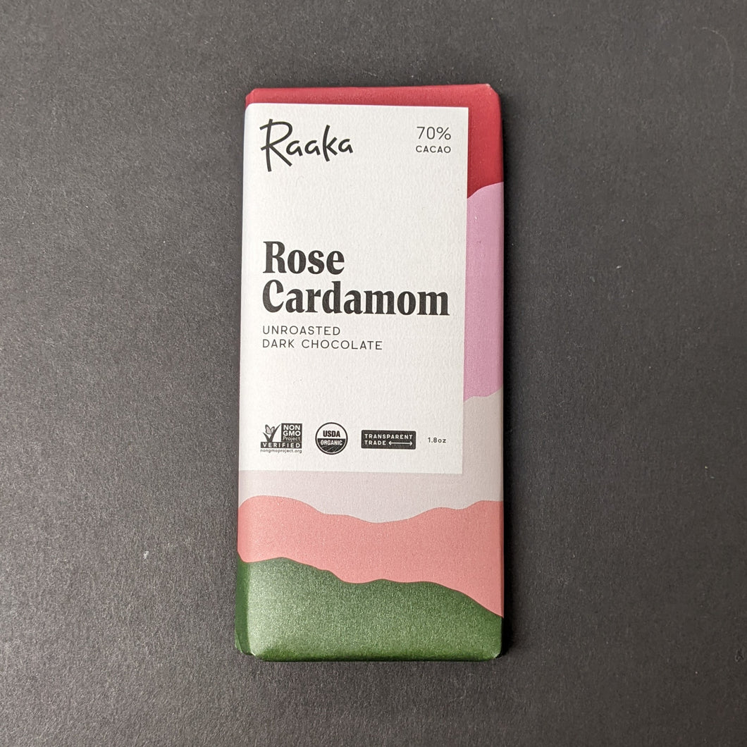Chocolate Bar: Rose Cardamom