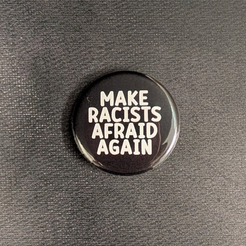 A black button with white text that reads 