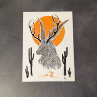 Jackalope Print