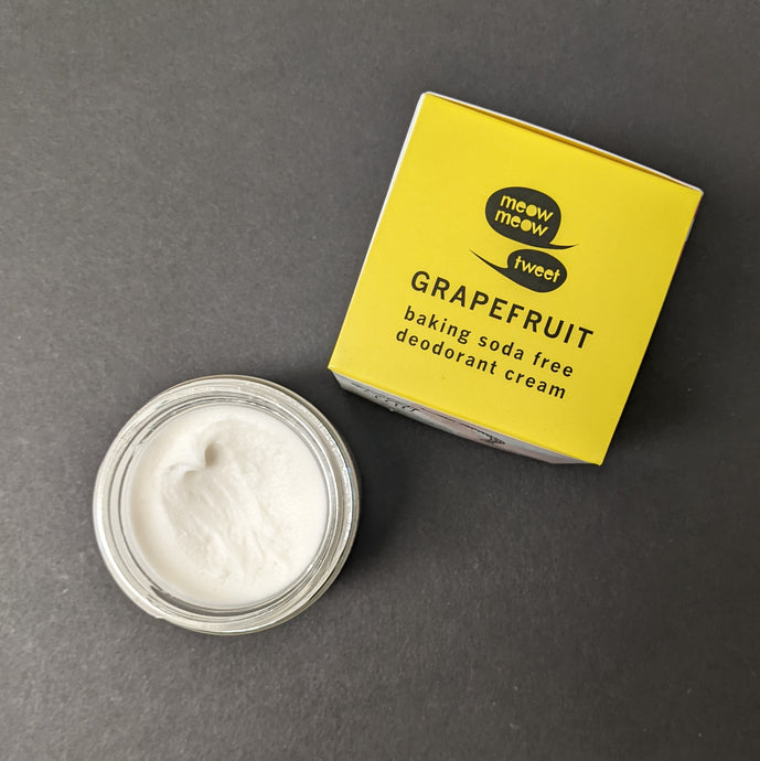 Deodorant Cream: Grapefruit