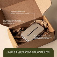 Load image into Gallery viewer, Leaf Blade Recycling Tin