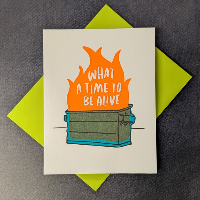 Dumpster Fire Card