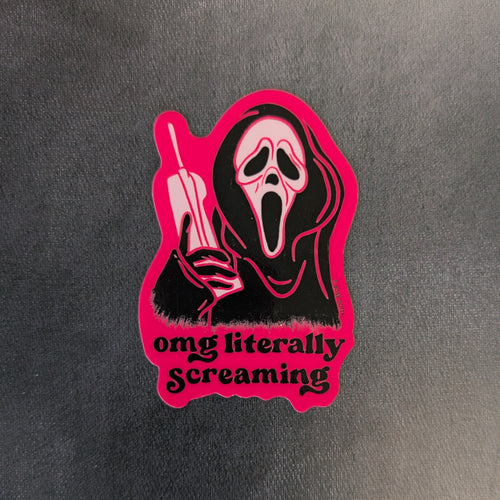 Sticker: Literally Screaming