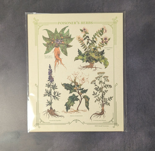 Poisoner's Herbs Print