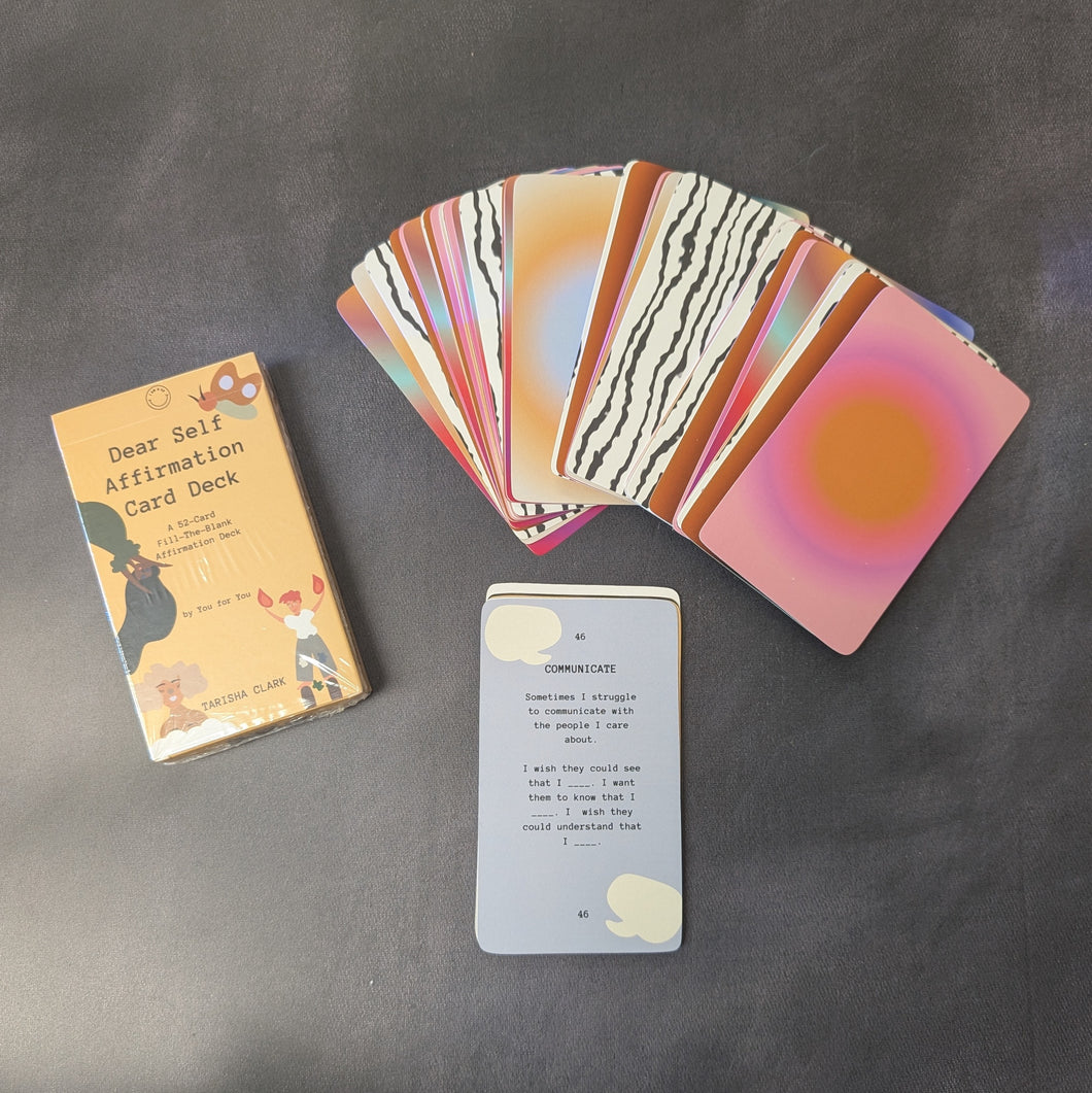 Dear Self Affirmation Card Deck