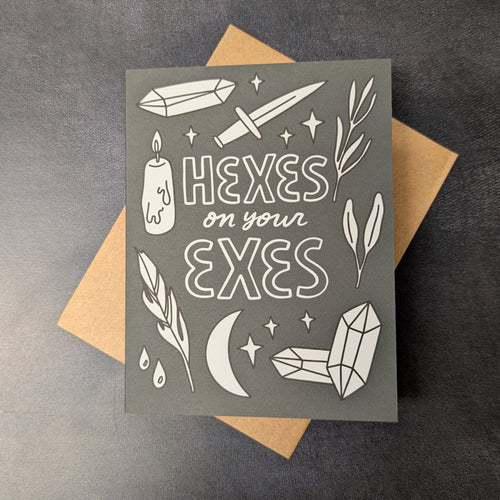 Hexes on Your Exes Card
