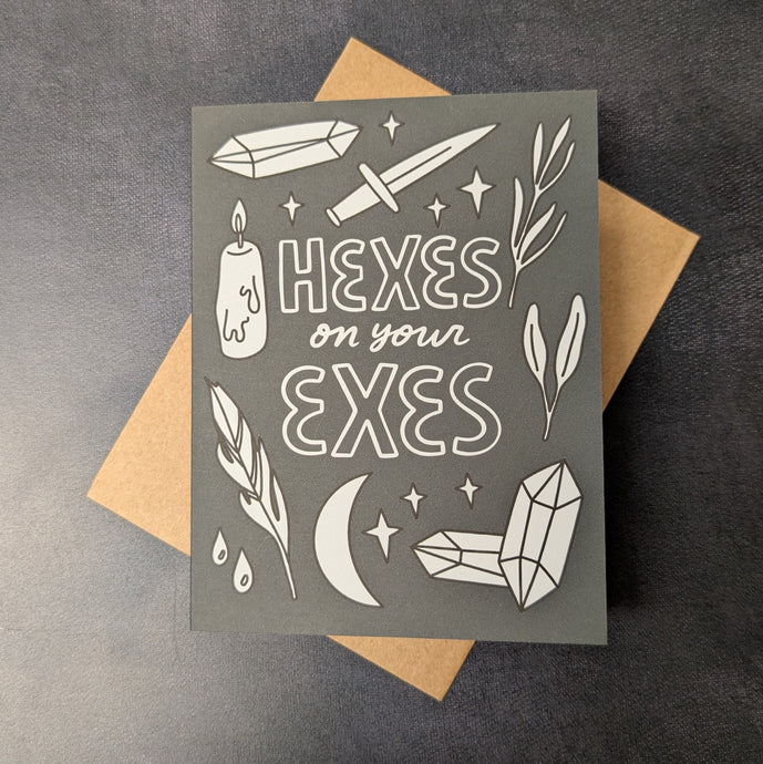 Hexes on Your Exes Card