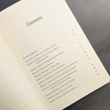 Load image into Gallery viewer, The table of contents of 'Secrets of Romani Fortune Telling' by Paulina Stevens and Jezmina Von Thiele pictured on a black background.
Sold at Coyote Supply Co a BIPOC and LGBTQIA+ owned zero waste witch store in Reno Nevada
