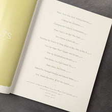 Load image into Gallery viewer, The Zero Waste Chef book table of contents pictured on a dark background.

This item is sold at Coyote Supply Co a BIPOC and LGBTQIA+ owned zero waste witch store in Reno Nevada