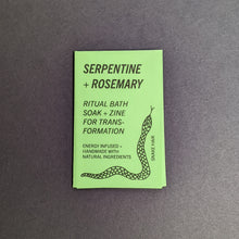 Load image into Gallery viewer, Bulk Ritual Bath Soak:  Serpentine + Rosemary