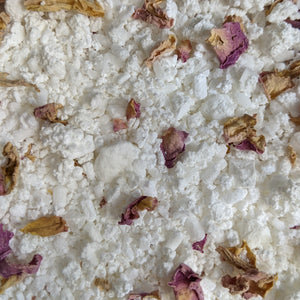 Bulk Ritual Bath Soak:  Rose Quartz + Petals