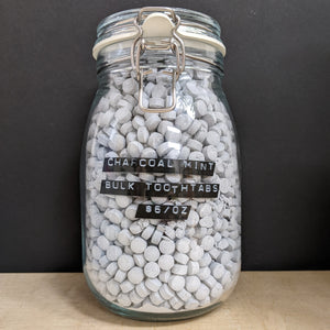 Bulk Toothtabs:  Charcoal Mint